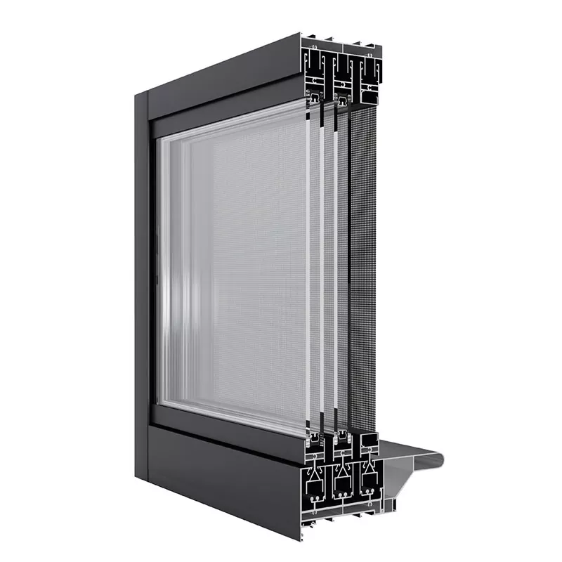 Fereastră glisantă din aluminiu