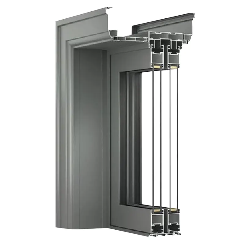 Ușa glisantă de adâncime de 130 mm